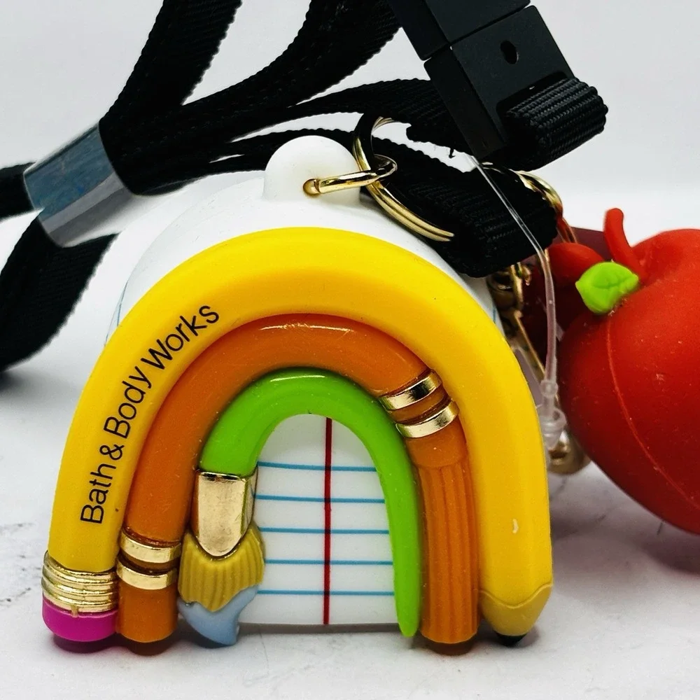 Bath & Body Works Teacher Vibes Lanyard PocketBac Holder New NWT School